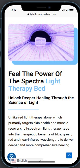 Mobile-responsive website development tailored for enhanced performance and accessibility.